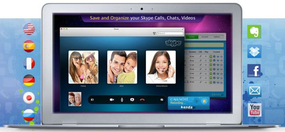 record skype video free callnote
