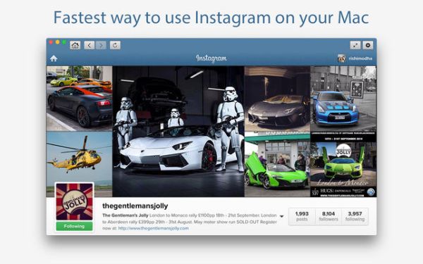 instagram plug for mac best for 2016